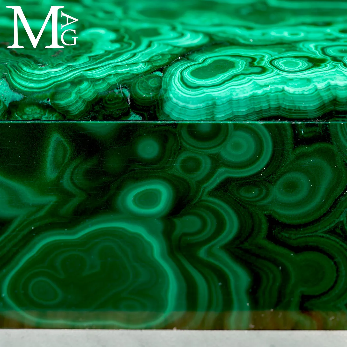 Cofanetto in Malachite Naturale