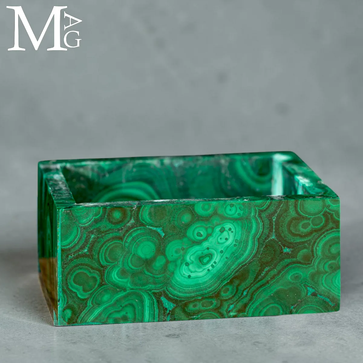 Cofanetto in Malachite Naturale