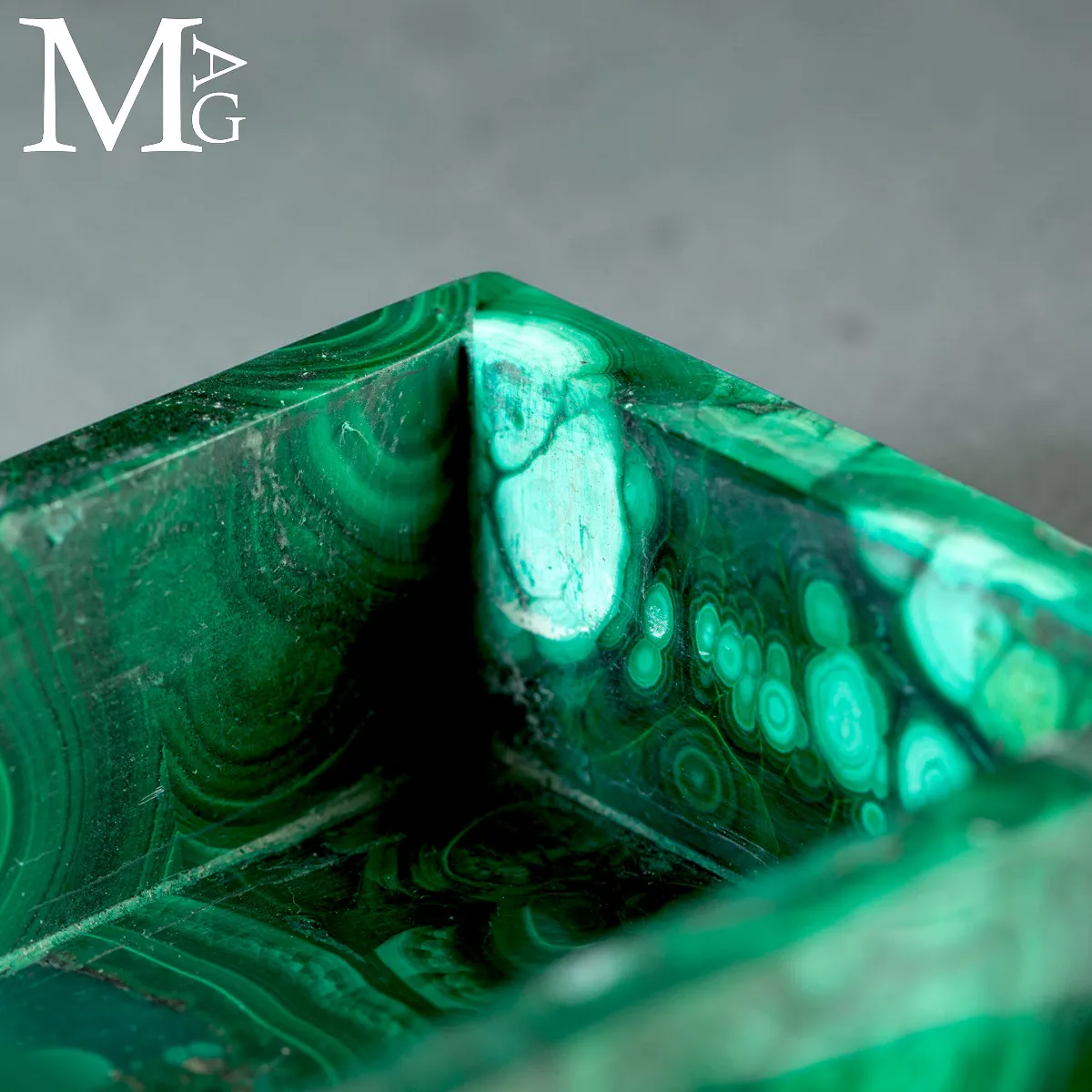 Cofanetto in Malachite Naturale