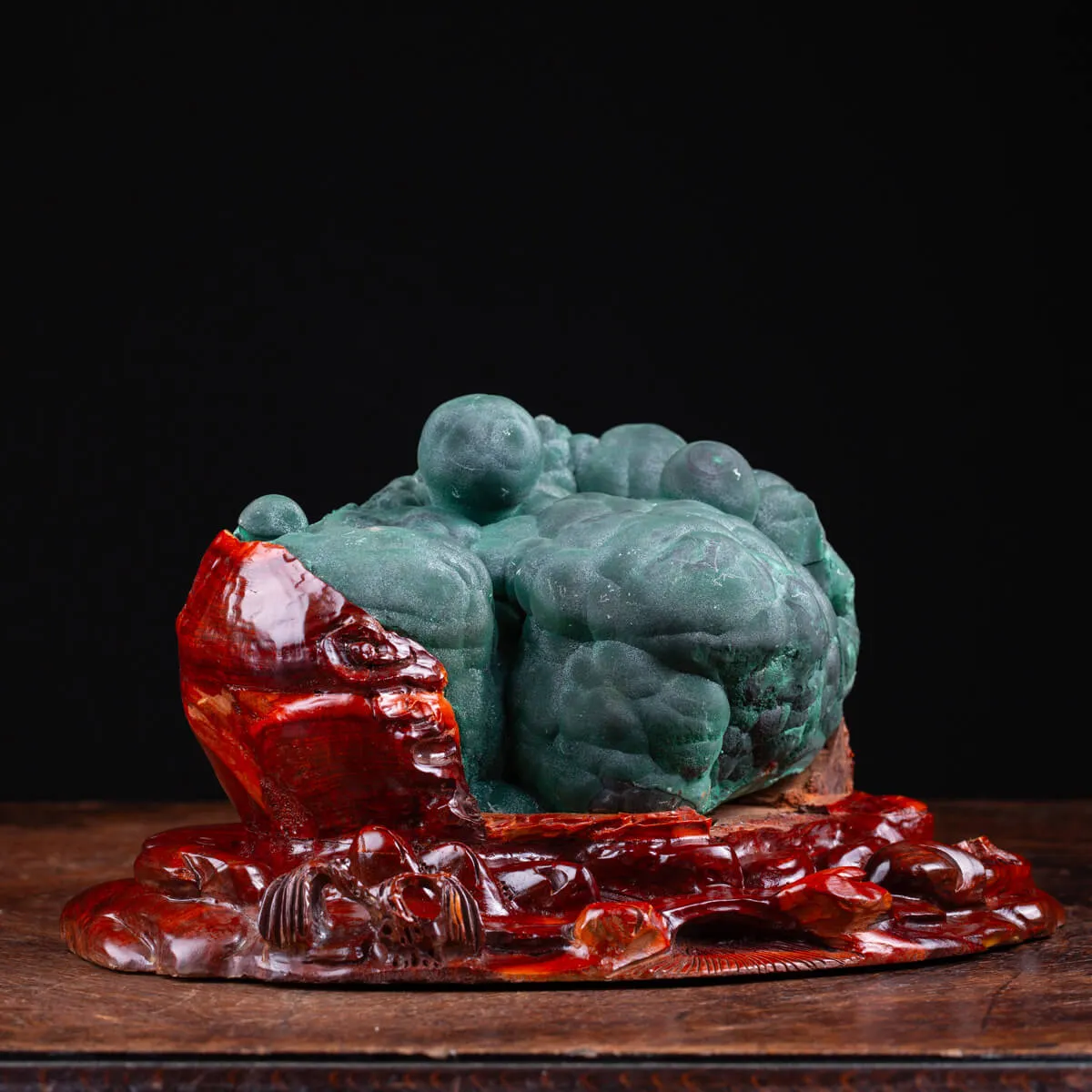 Malachite Botroidale: Verde e Setosa.