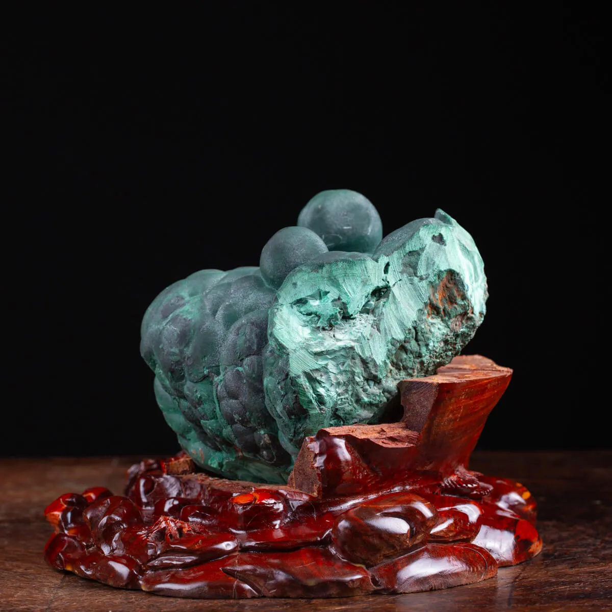 Malachite Botroidale: Verde e Setosa.