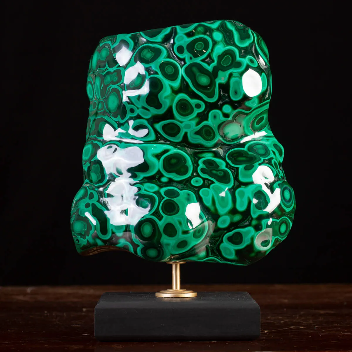Una Malachite Unica nel suo Splendore