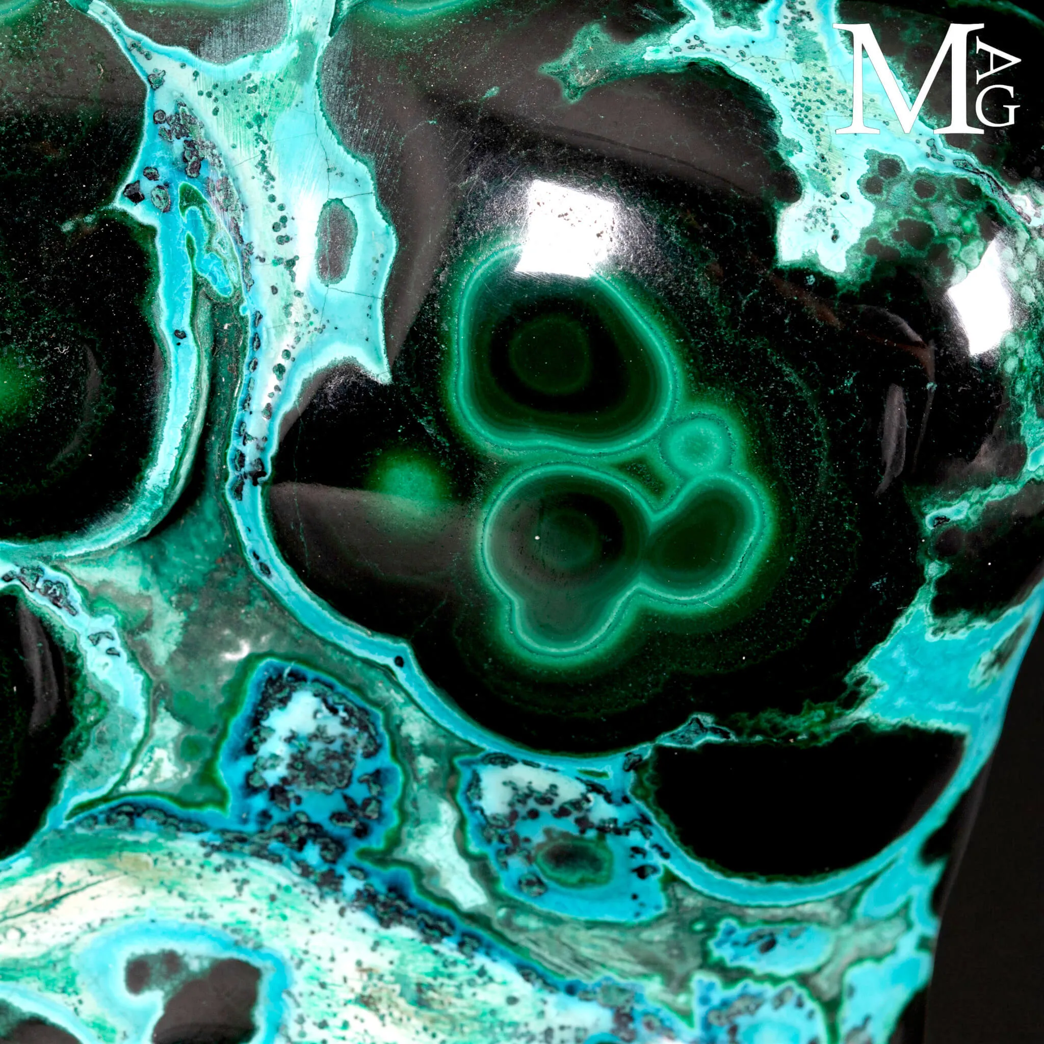 Malachite con Crisocolla – Congo