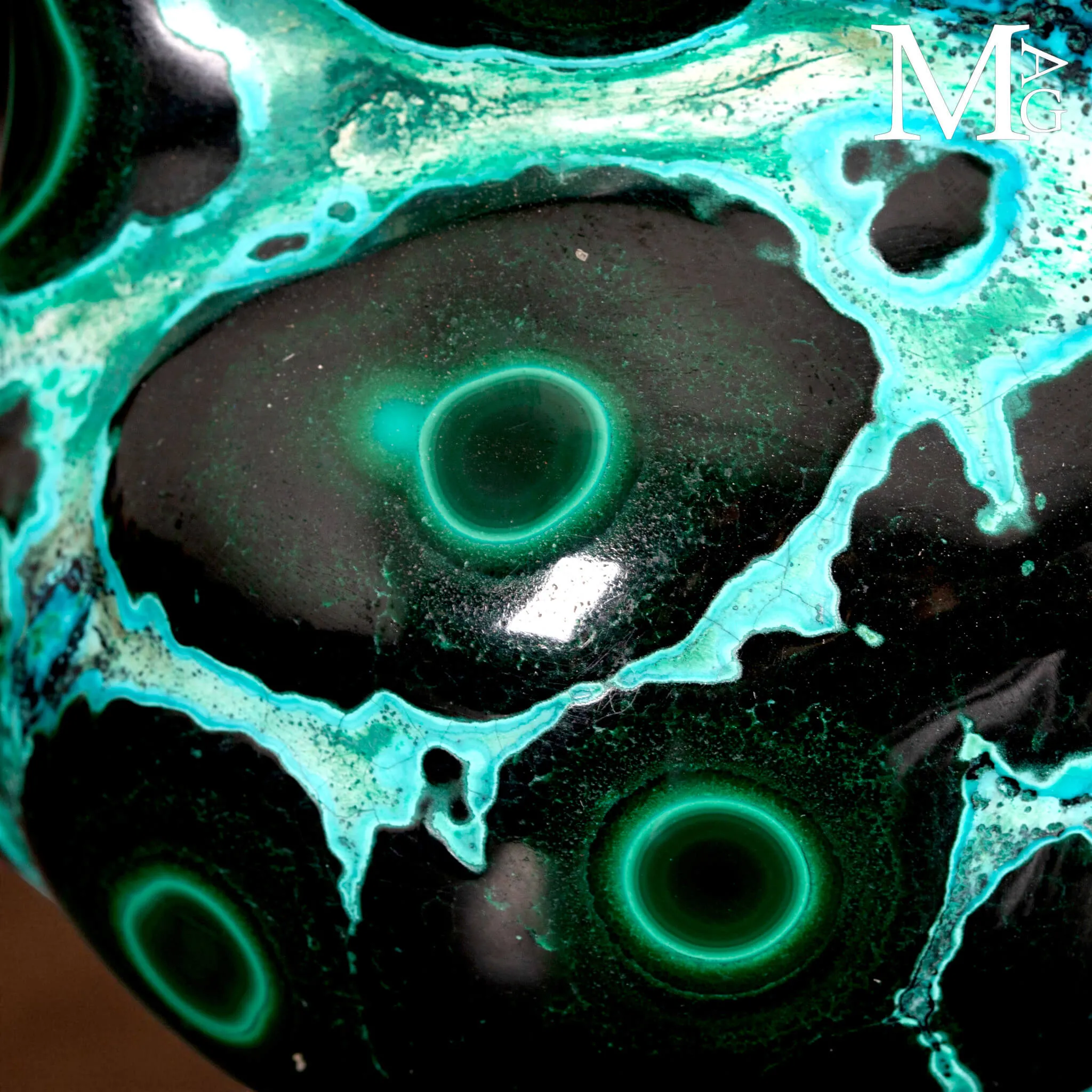 Malachite con Crisocolla – Congo