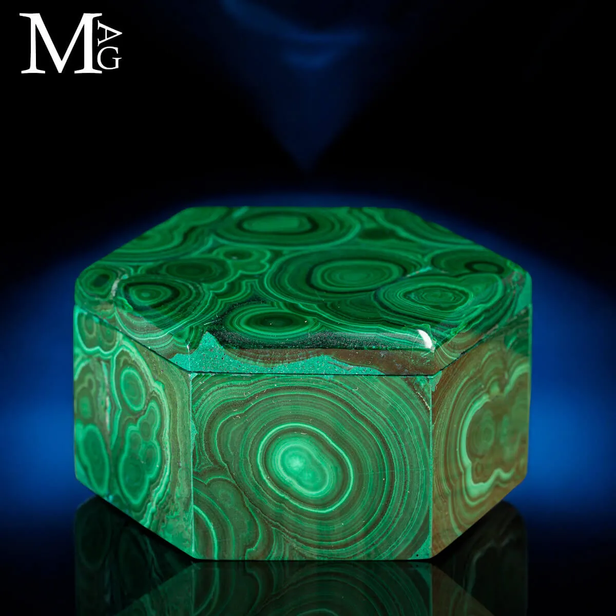 Cofanetto in Malachite – Porta Gioielli.