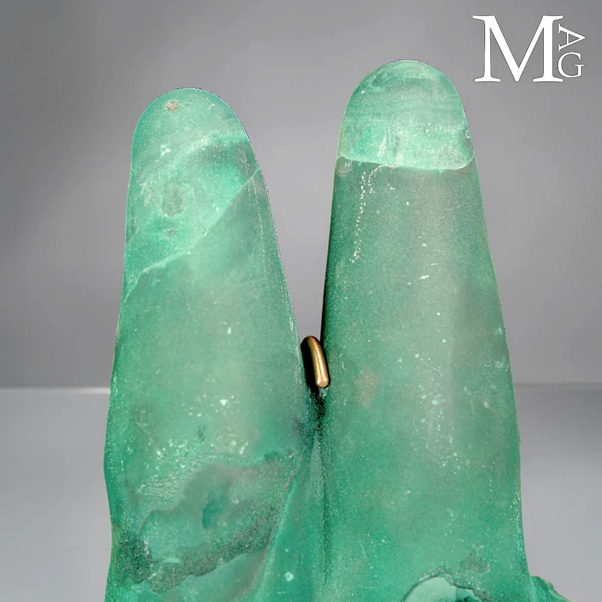 Malachite Stalattitica del Congo, le Due Dita