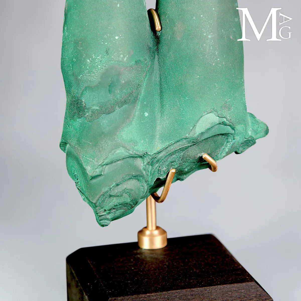 Malachite Stalattitica del Congo, le Due Dita