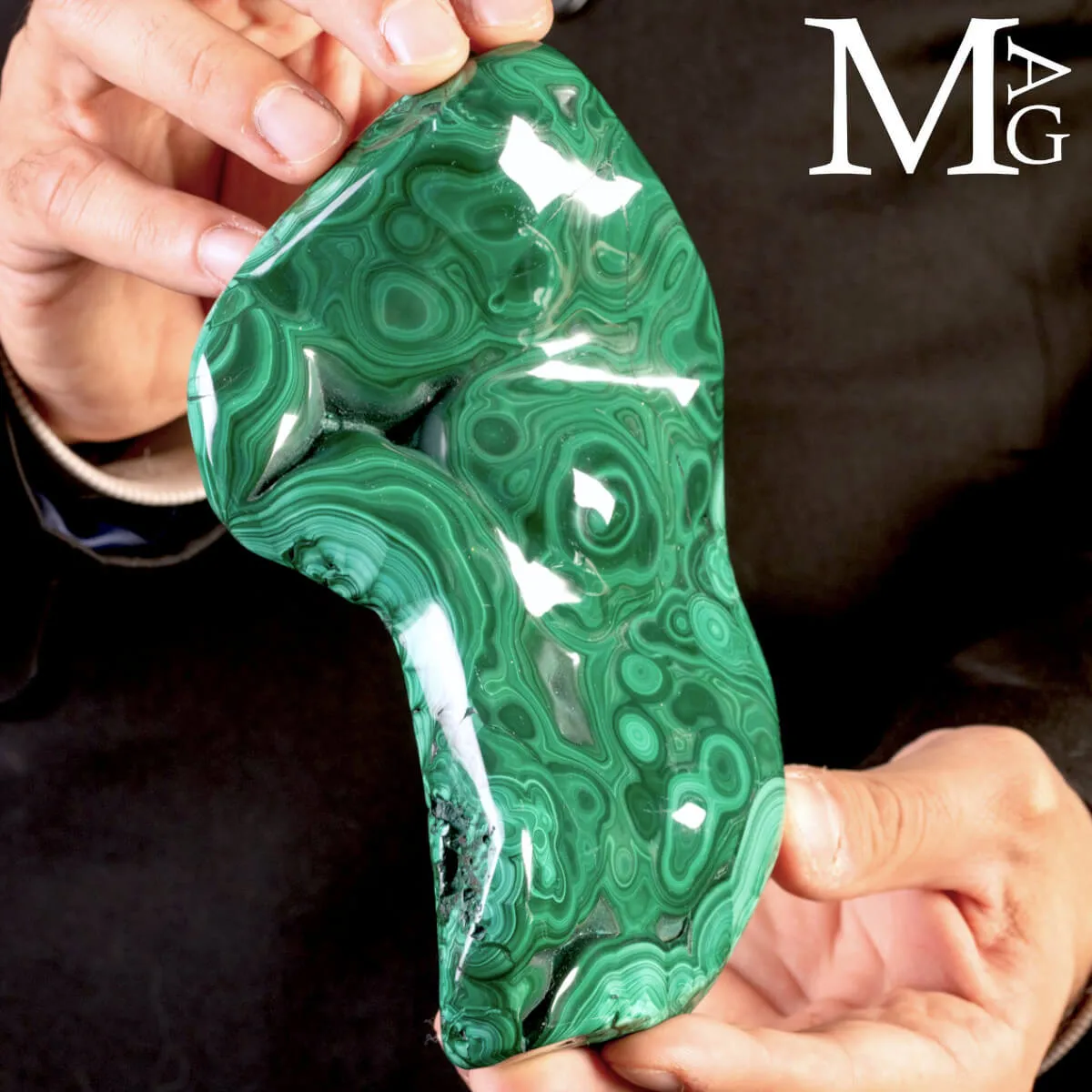 Malachite – lucida in forma libera.