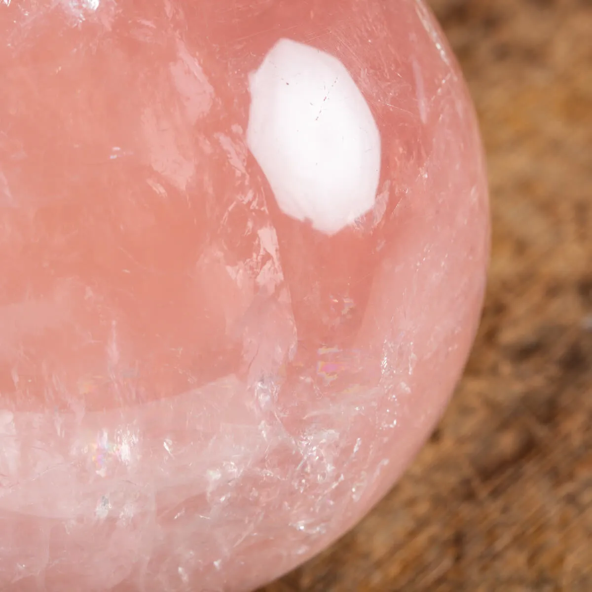 Sfera di Quarzo Rosa