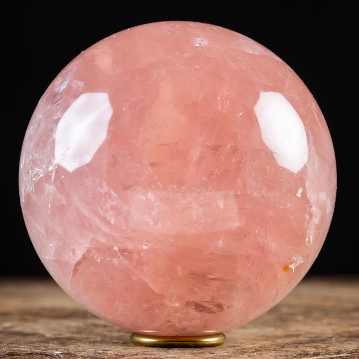 Sfera di Quarzo Rosa