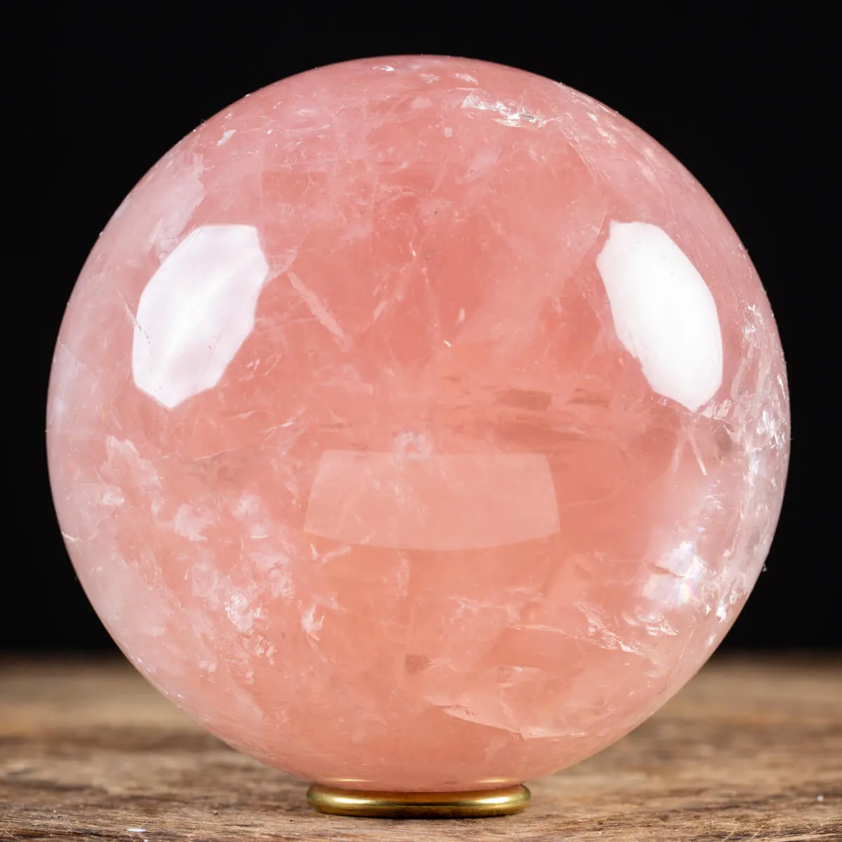 Sfera di Quarzo Rosa