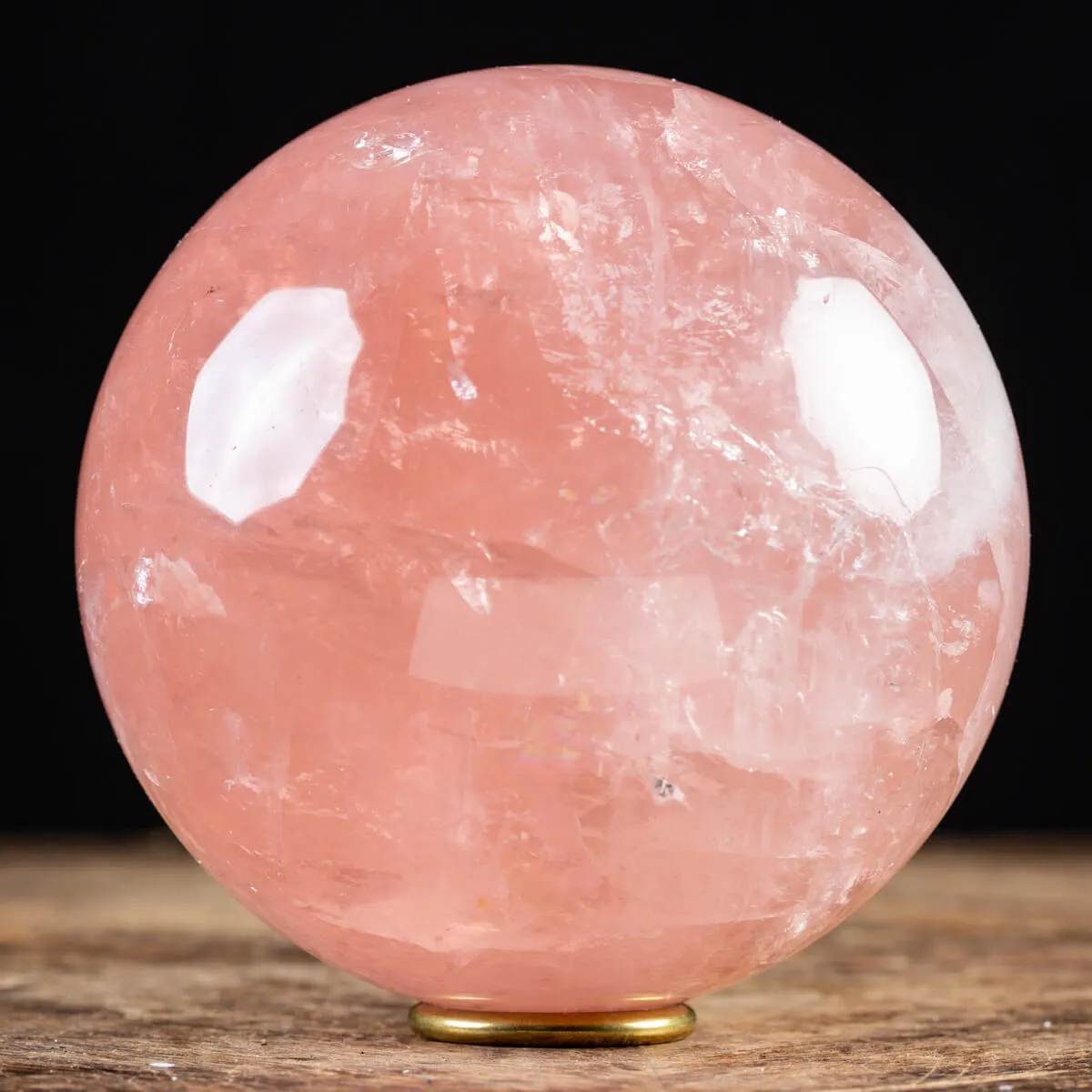 Sfera di Quarzo Rosa