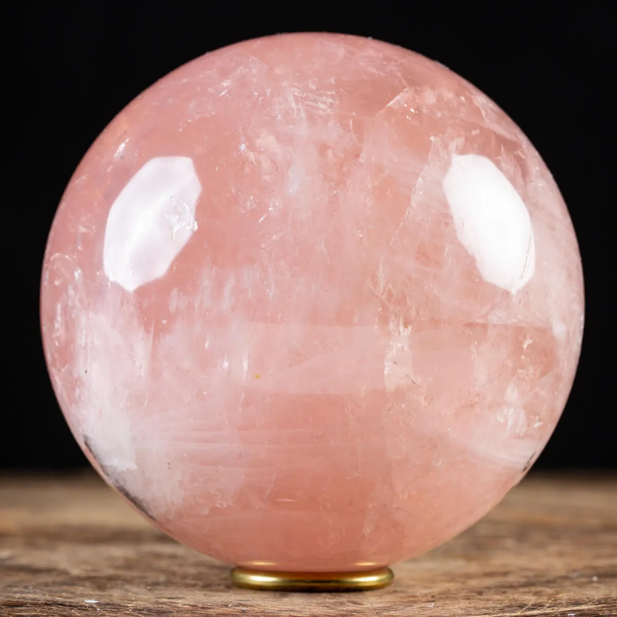 Sfera di Quarzo Rosa
