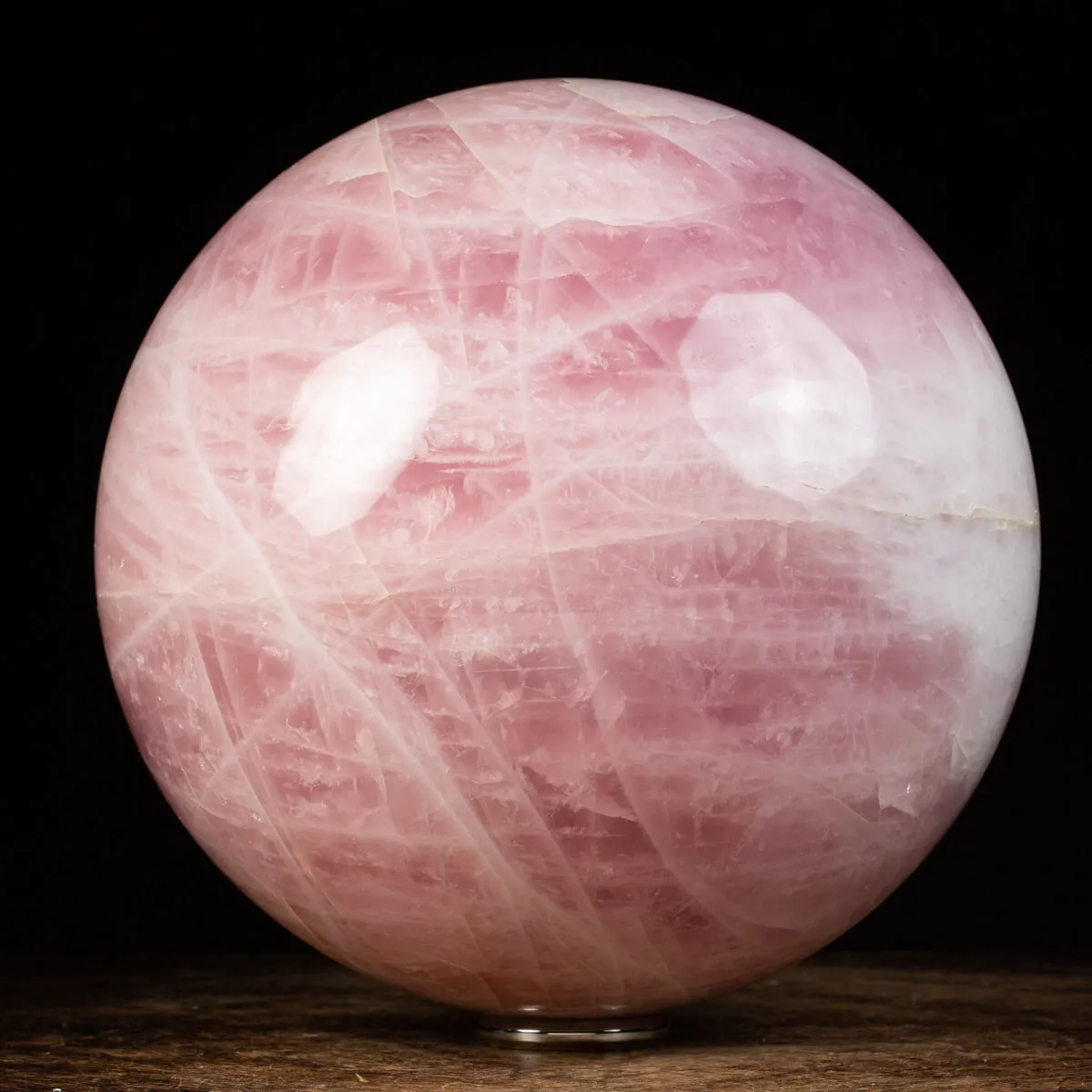 Sfera di Quarzo Rosa