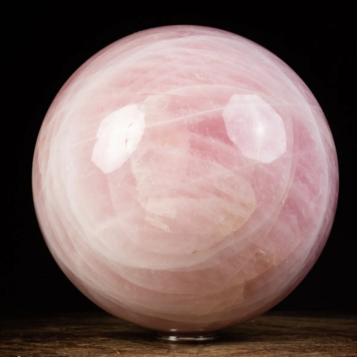 Sfera di Quarzo Rosa