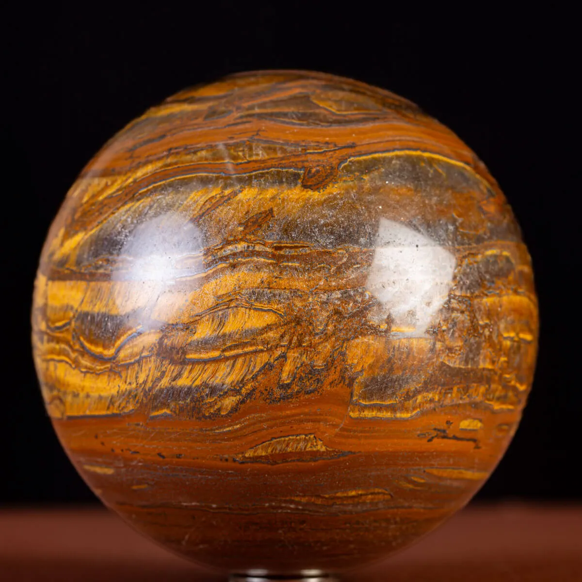 Sfera in Tiger Iron Australiana.