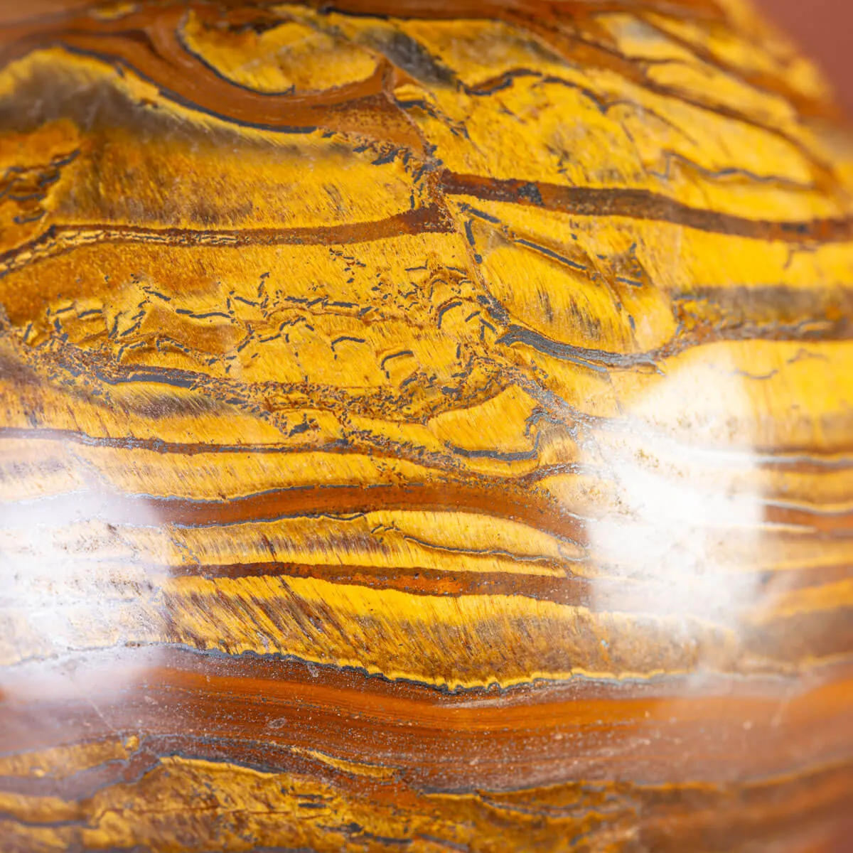Sfera di Tiger Iron Australiano.