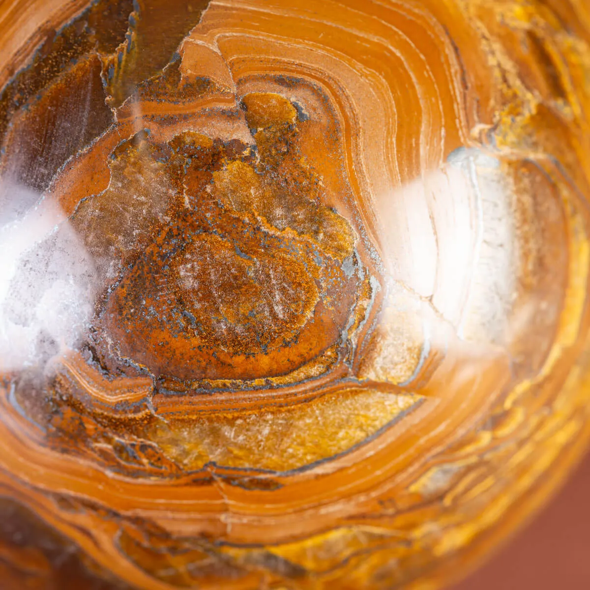 Sfera di Tiger Iron Australiano.