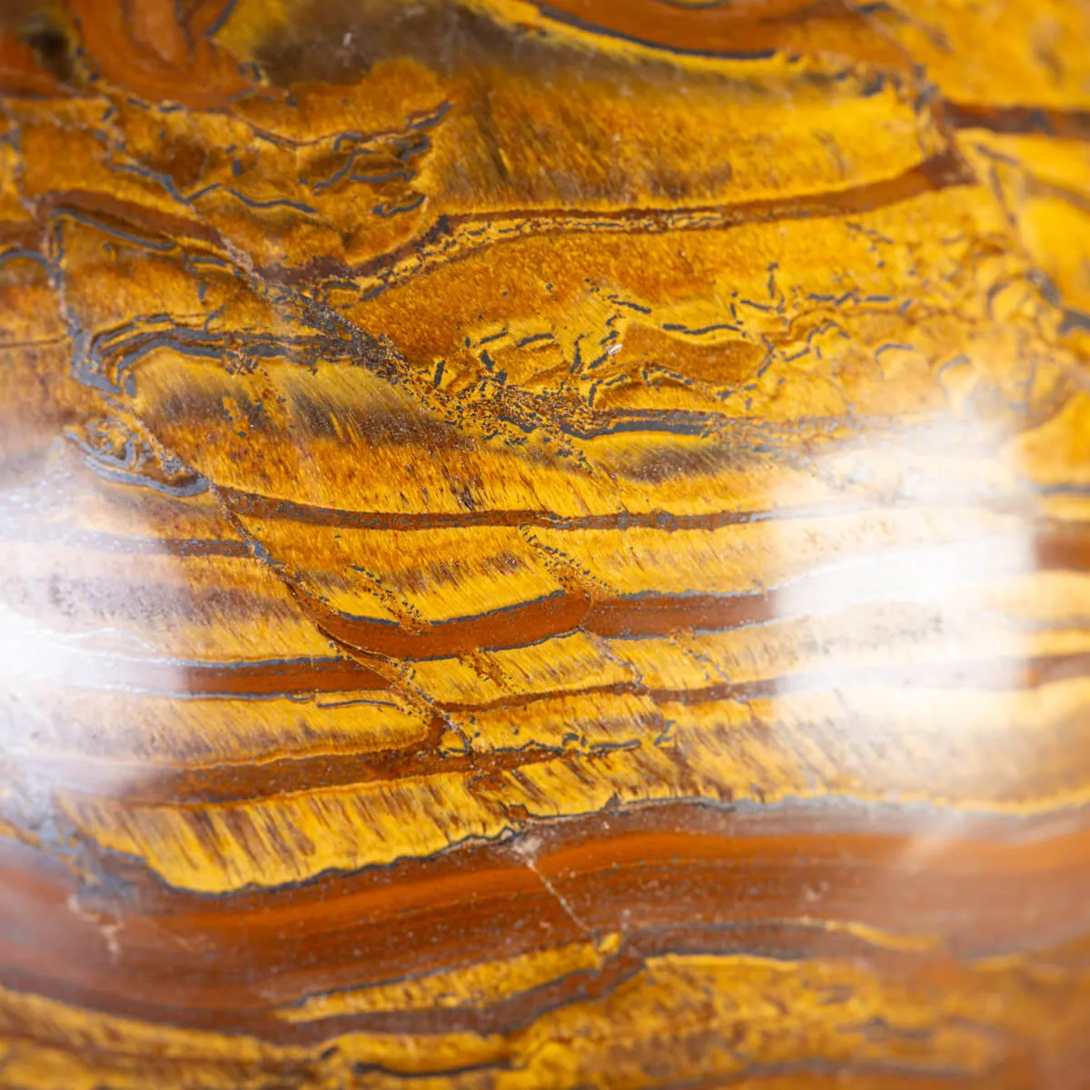 Sfera di Tiger Iron Australiano.