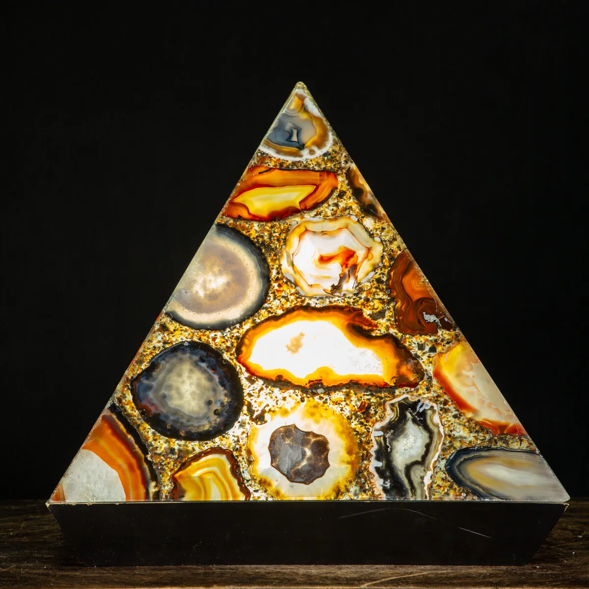 Piramide Lampada Agata