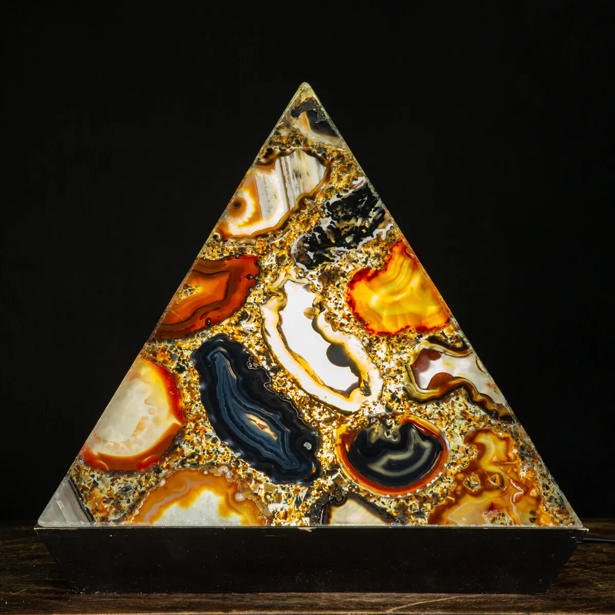 Piramide Lampada Agata