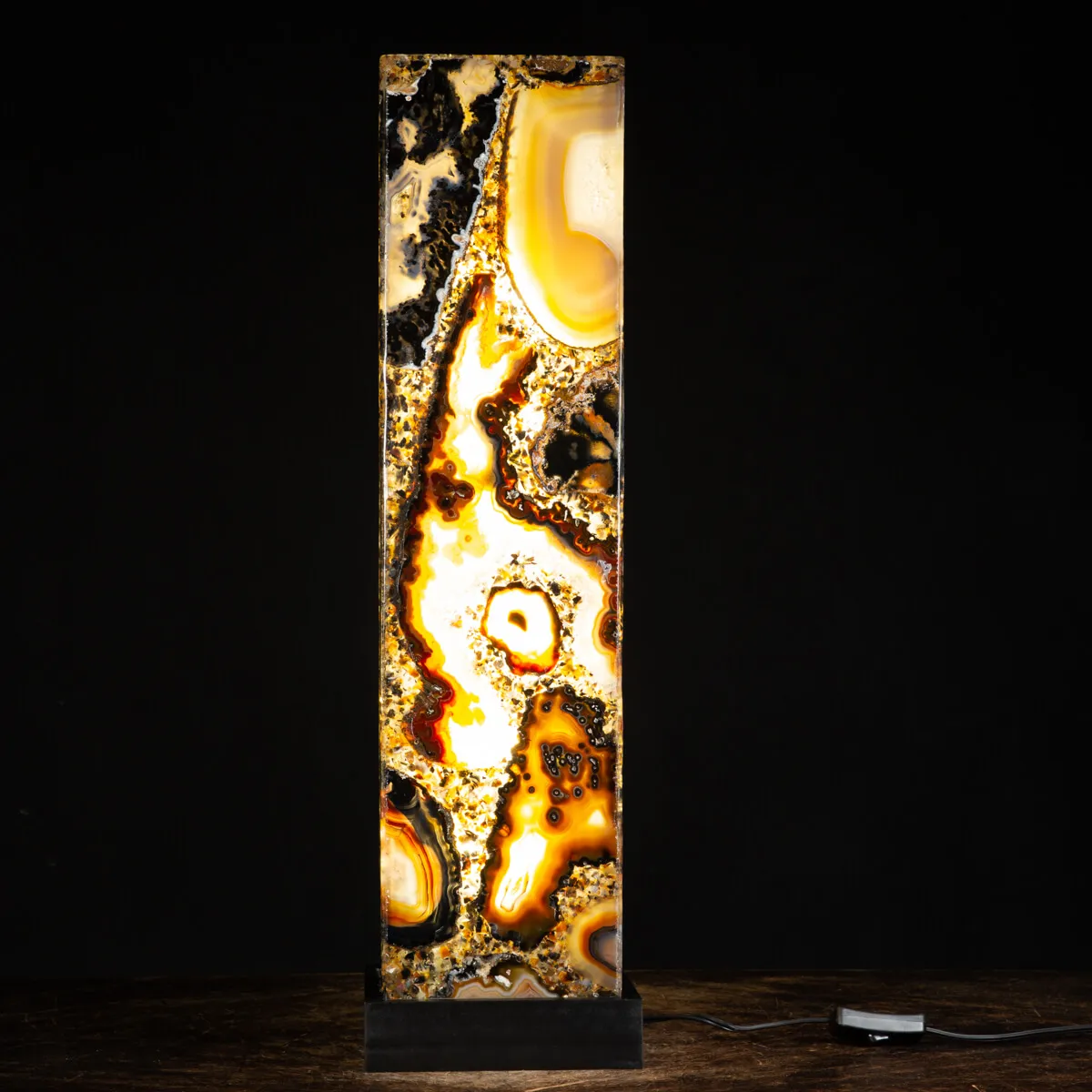 Lampada in Agata
