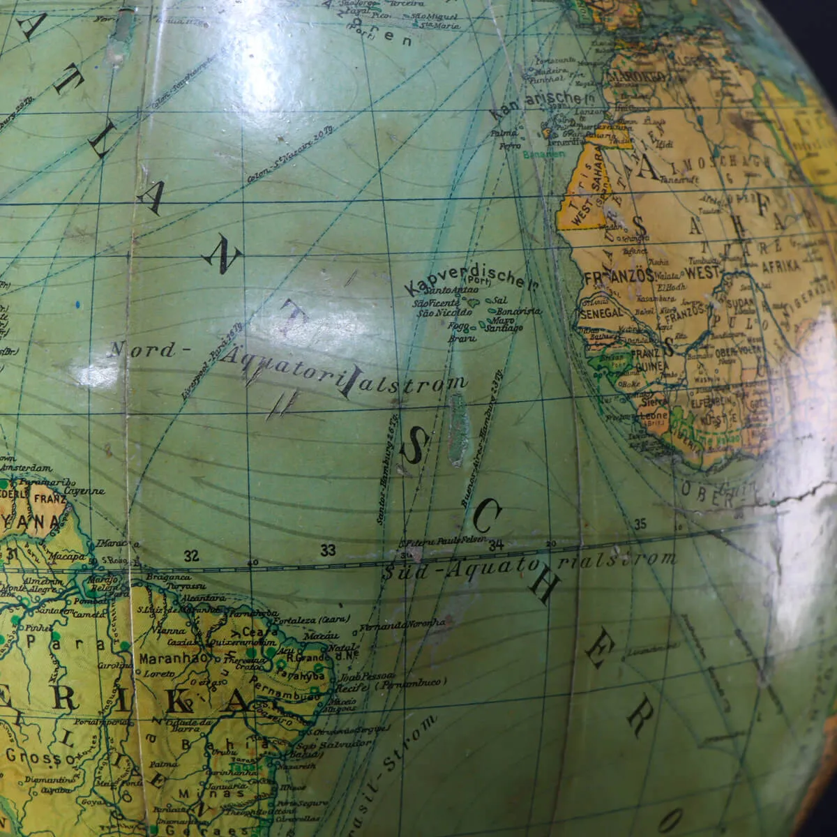 Mappamondo Vintage