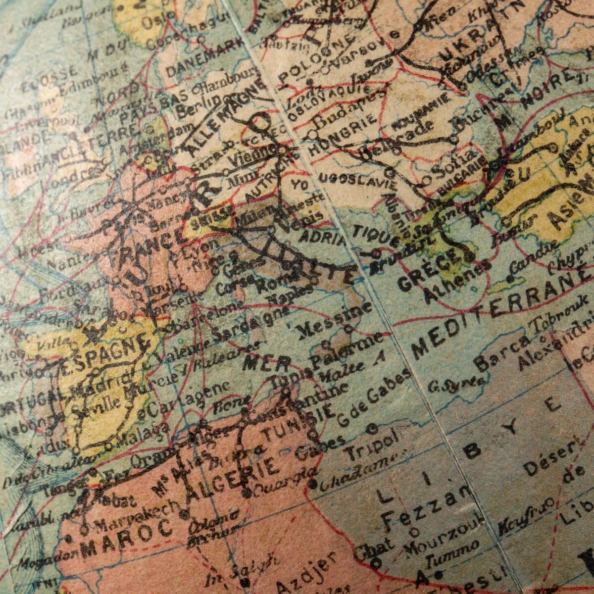 Mappamondo Vintage