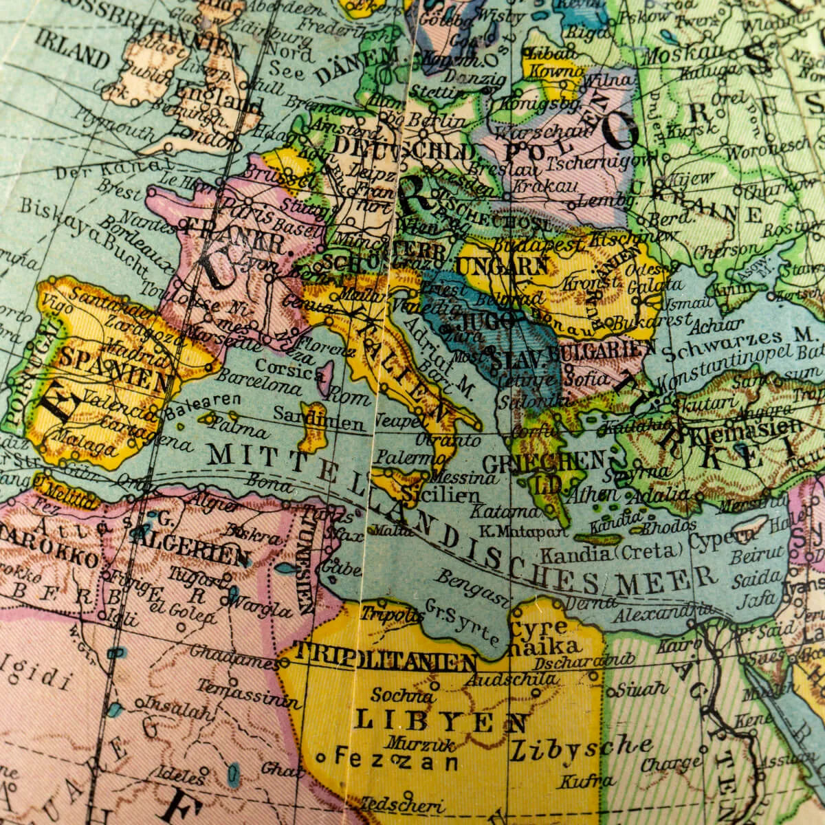Mappamondo Vintage