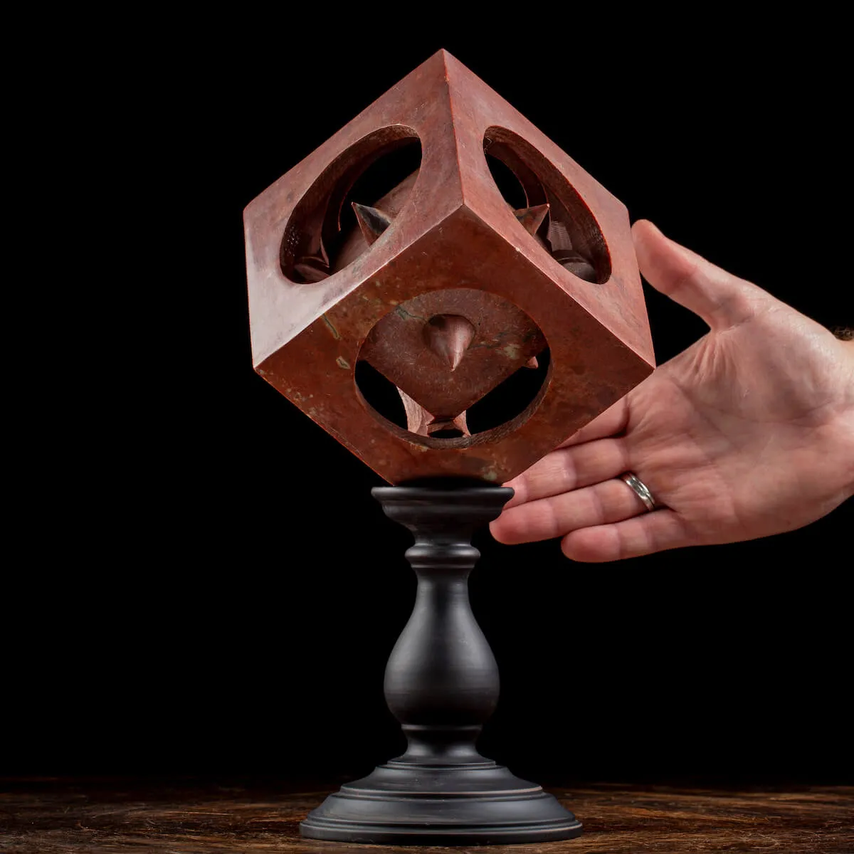 Scultura Astratta Steatite