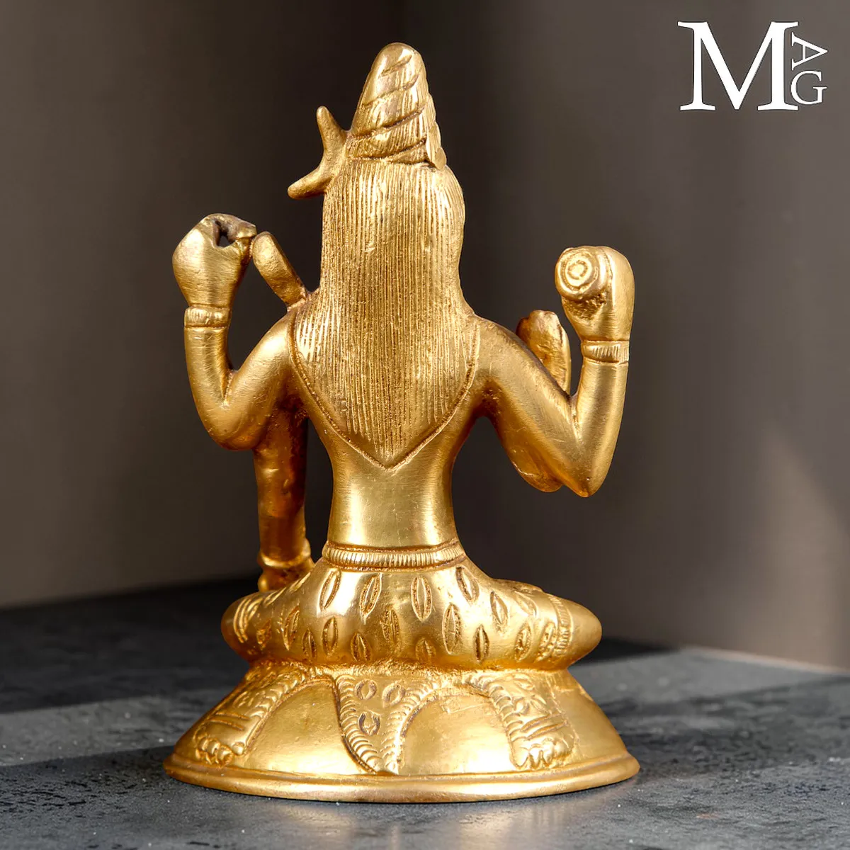 Statua di Shiva in Ottone – Forma Ascetica