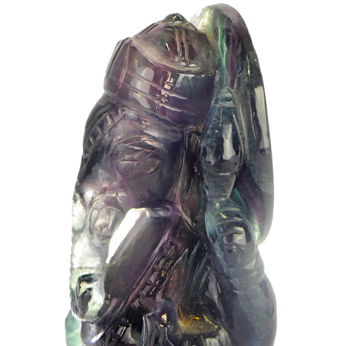 Statua Ganesh Fluorite (375g)