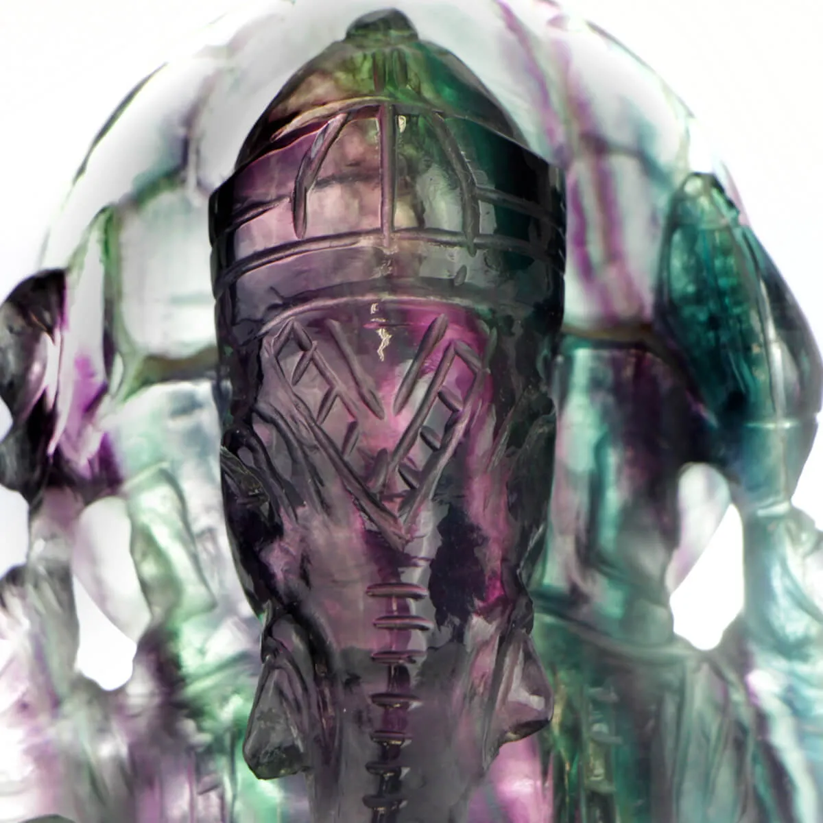 Statua Ganesh Fluorite (375g)