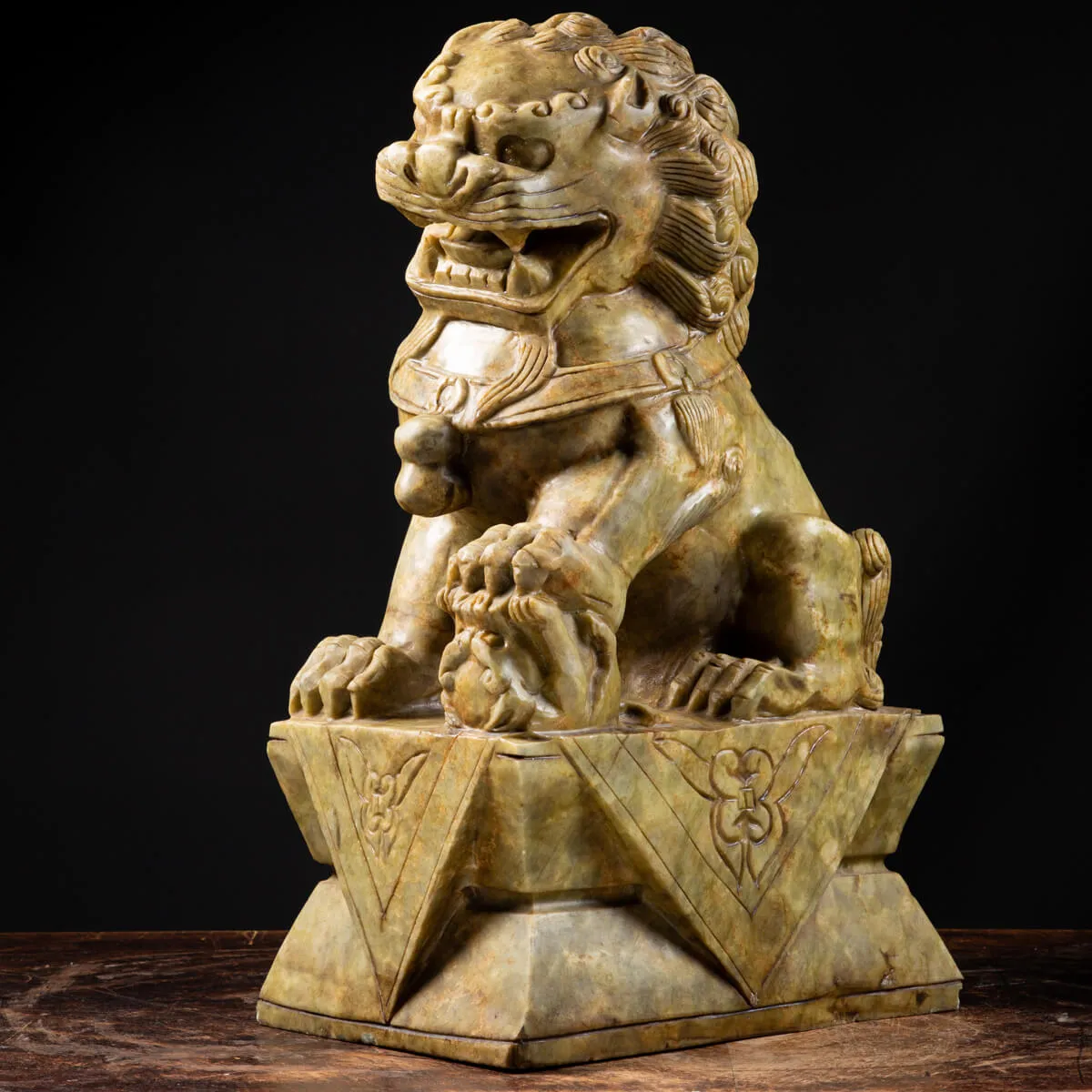 Statue Leoni Guardiani Imperiali