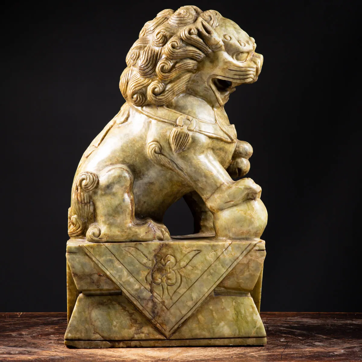 Statue Leoni Guardiani Imperiali