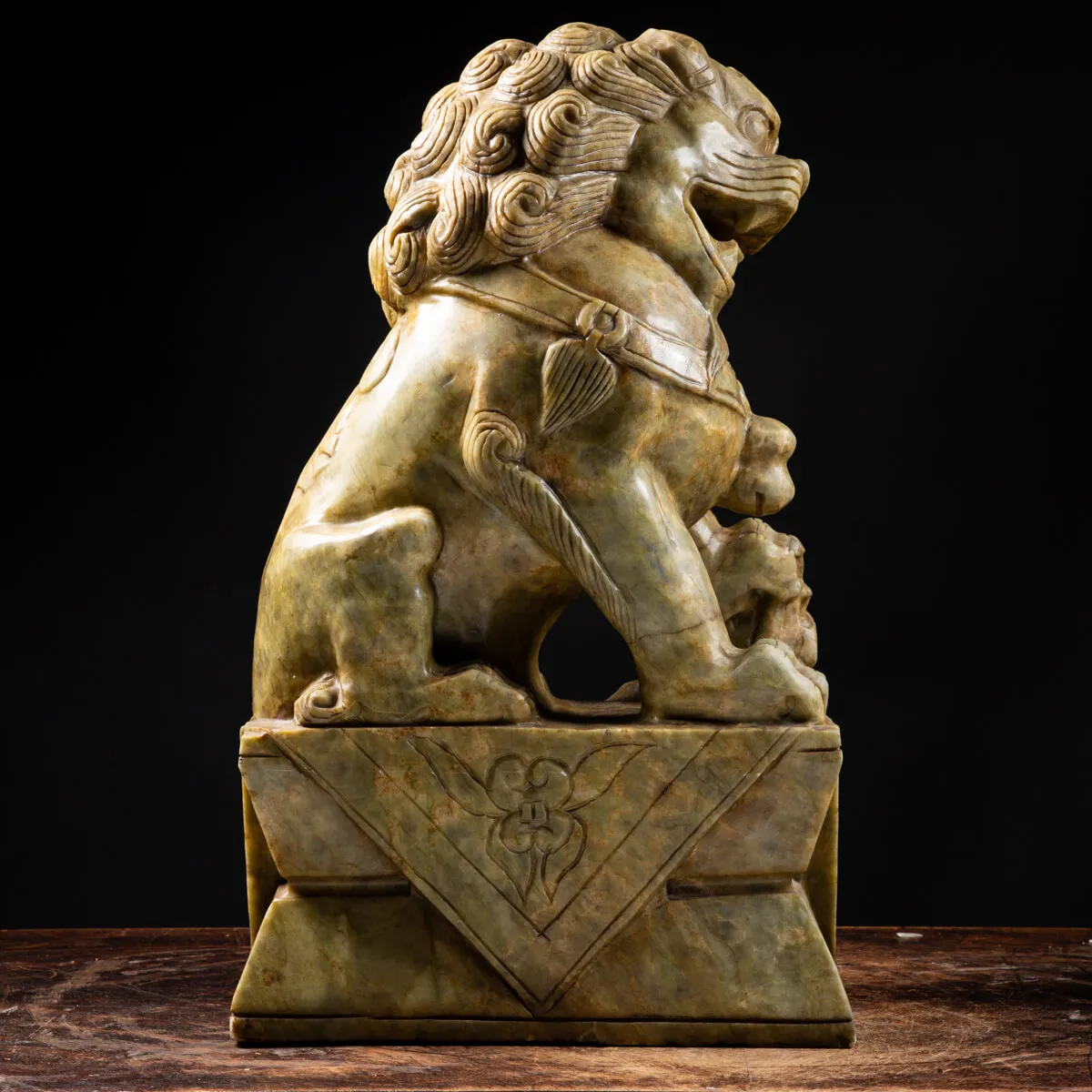 Statue Leoni Guardiani Imperiali