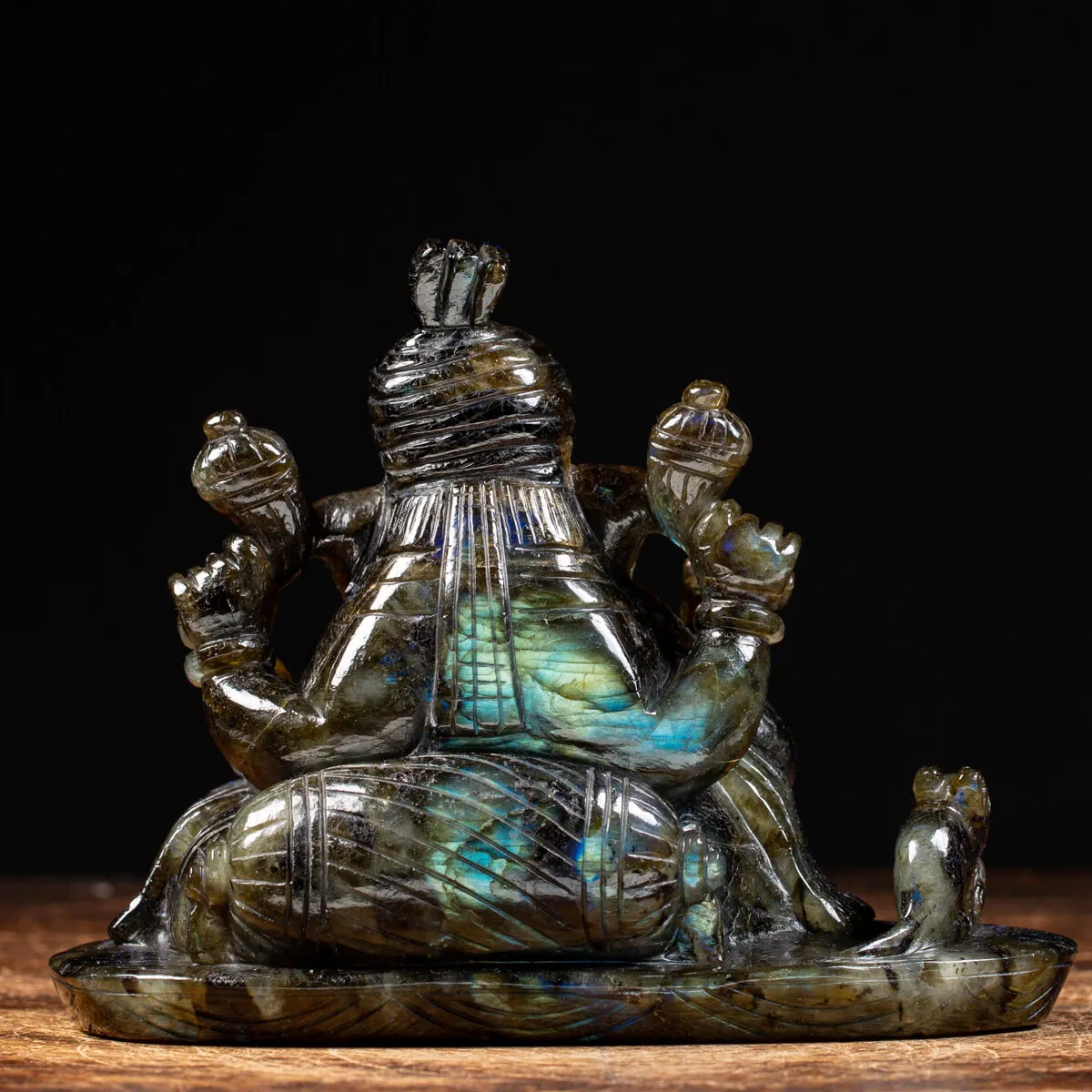 Statua Ganesh Labradorite (1830g)