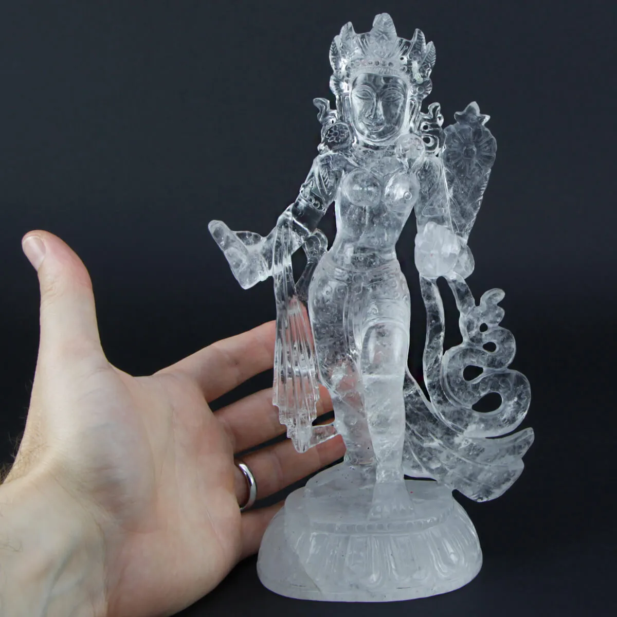 Statua Tara Quarzo (780g)