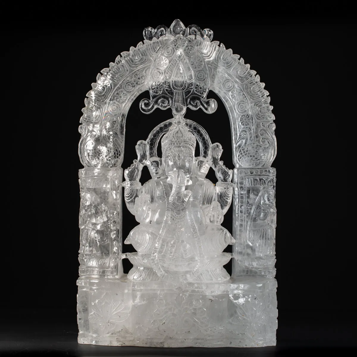 Statua Ganesh Quarzo (4775g)