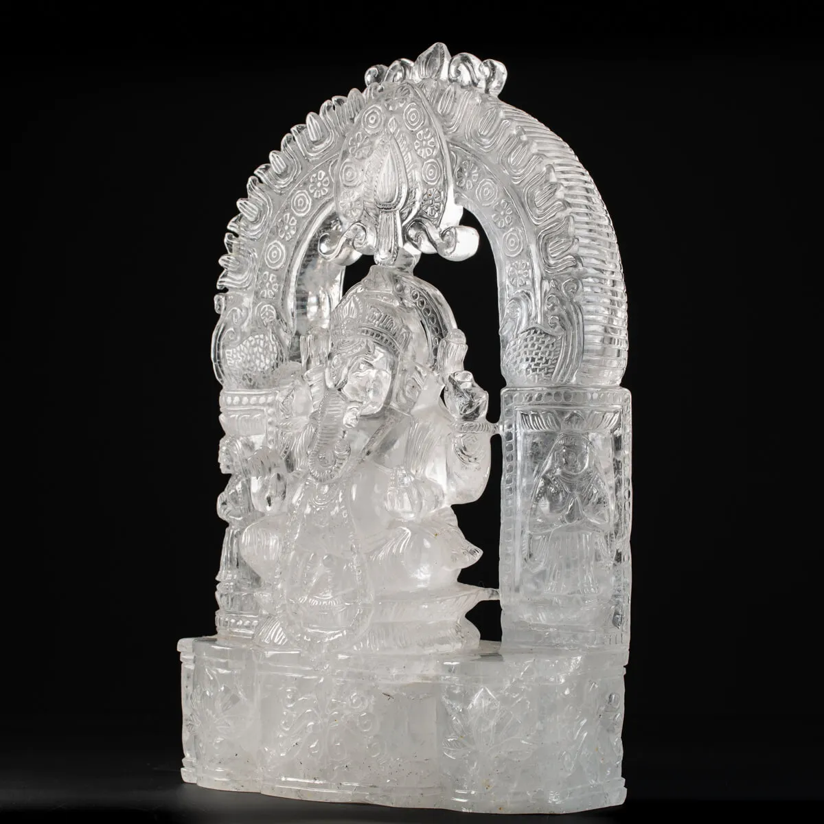 Statua Ganesh Quarzo (4775g)