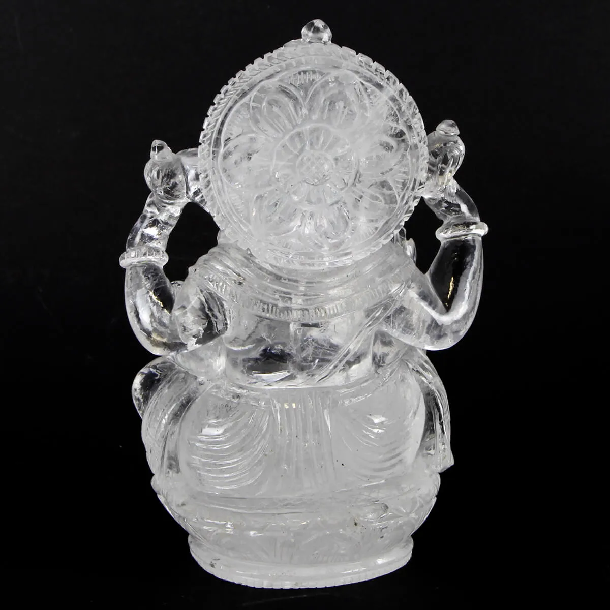 Statua Ganesh Quarzo (2785g)
