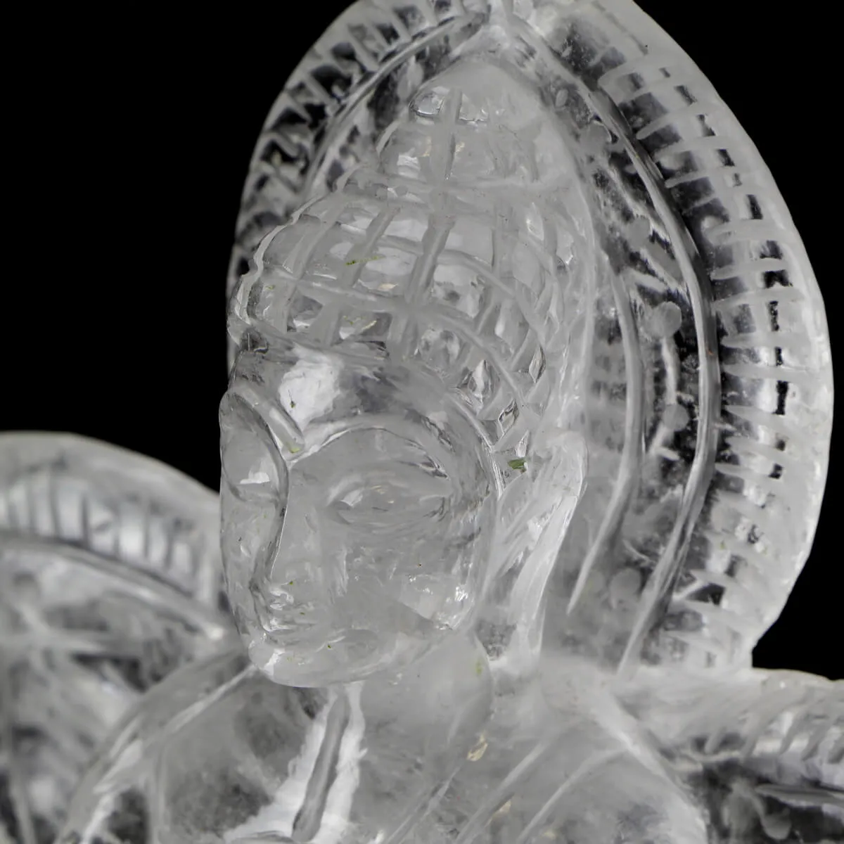 Statua Buddha Quarzo (925g)