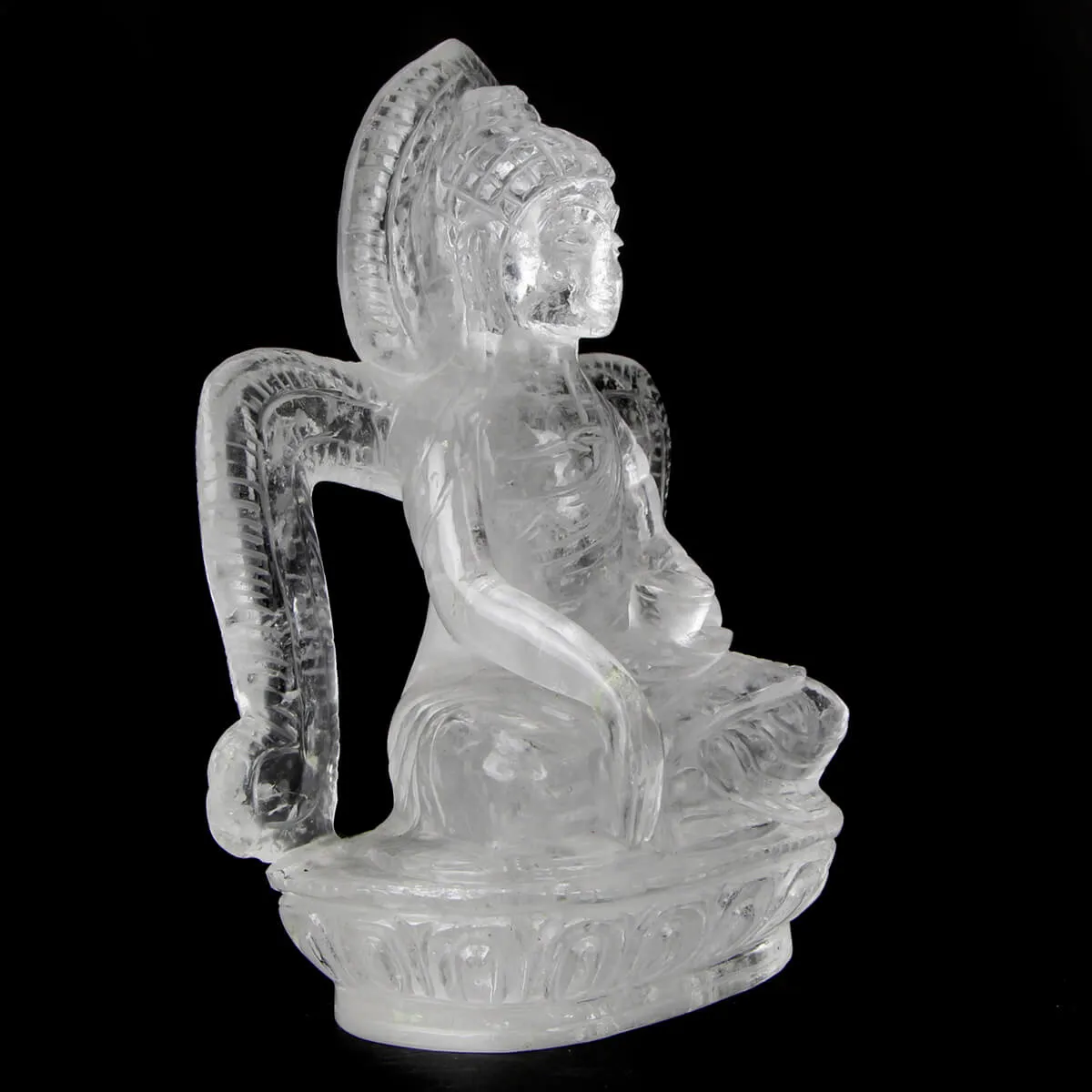 Statua Buddha Quarzo (925g)