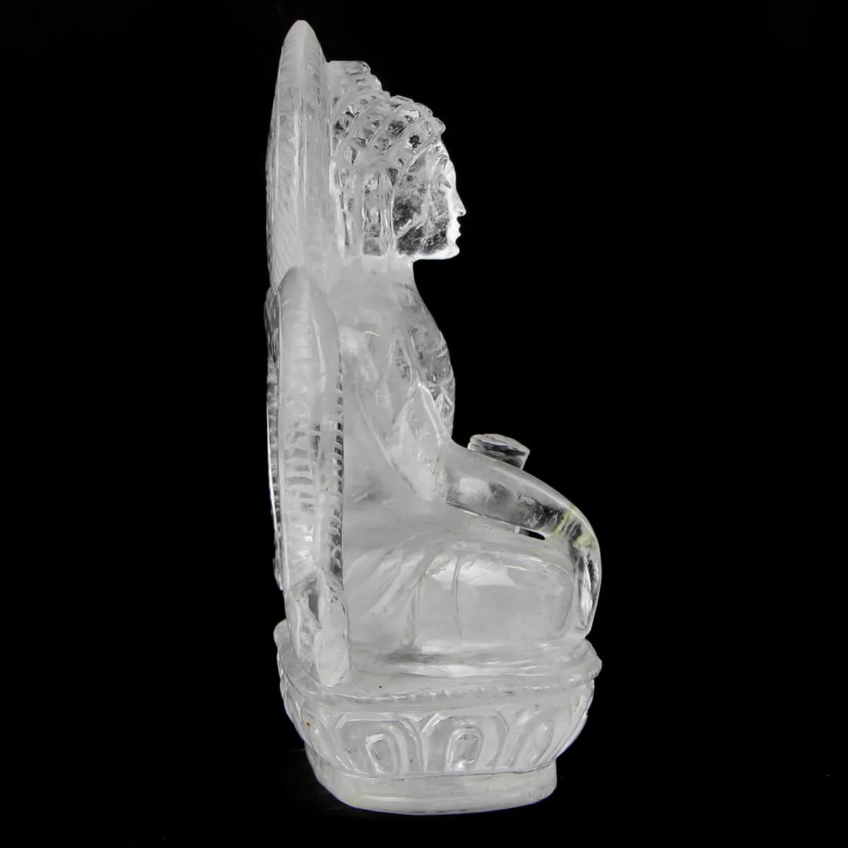 Statua Buddha Quarzo (925g)