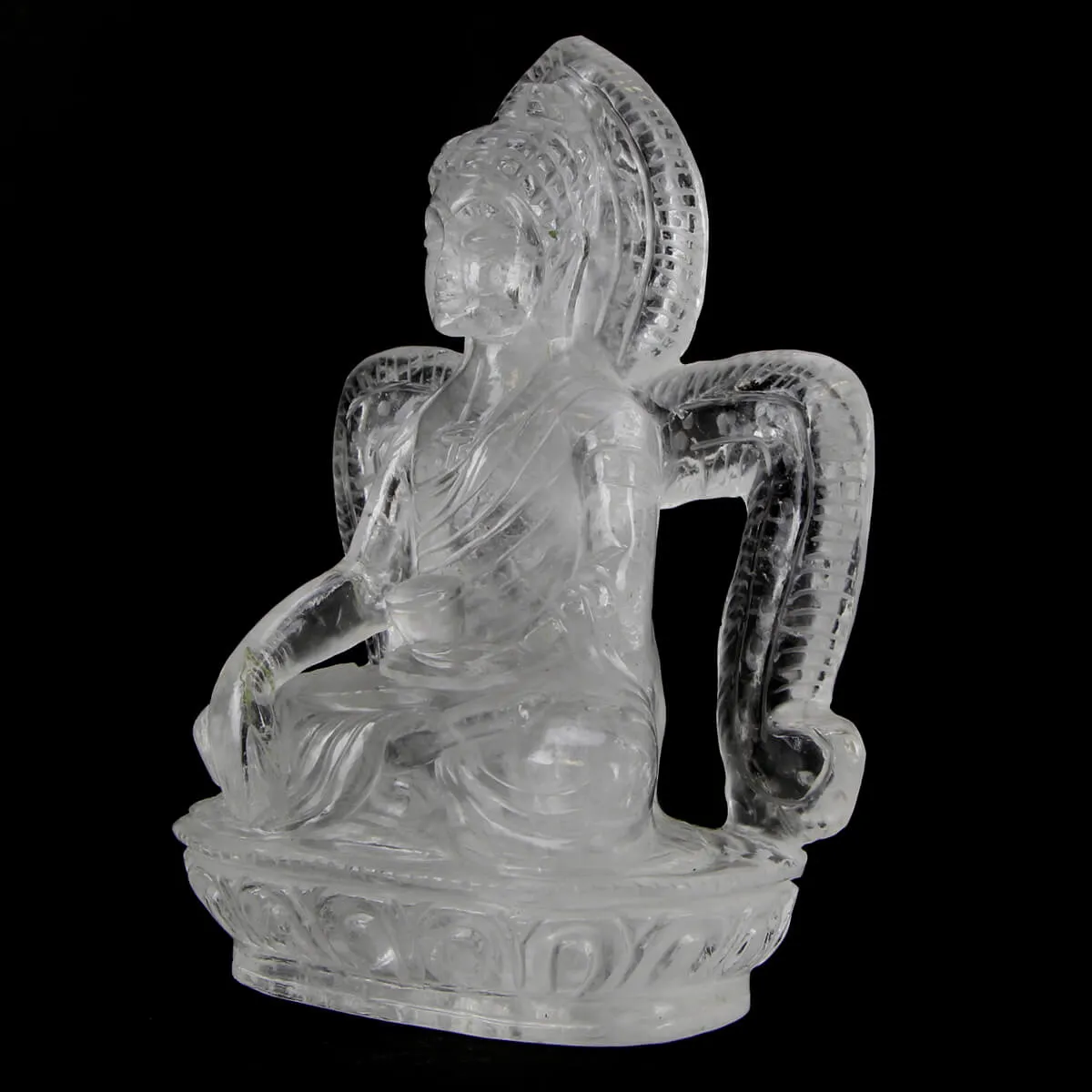 Statua Buddha Quarzo (925g)