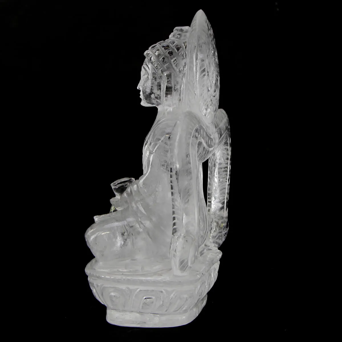 Statua Buddha Quarzo (925g)