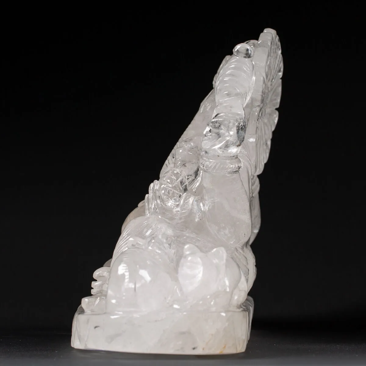 Statua Ganesh Quarzo (3750g)