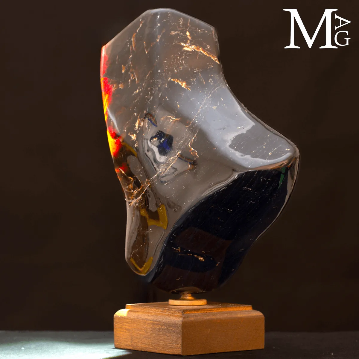 Ambra Blue di Sumatra - I Colori delle fluorescenze.