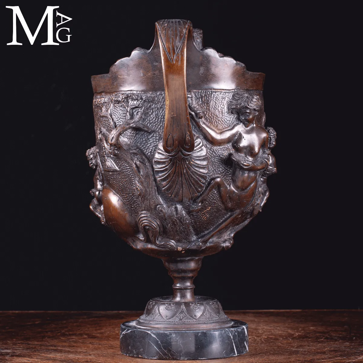 Coppe in Bronzo Scene Mitologiche - Ispirazione Pompeiana.