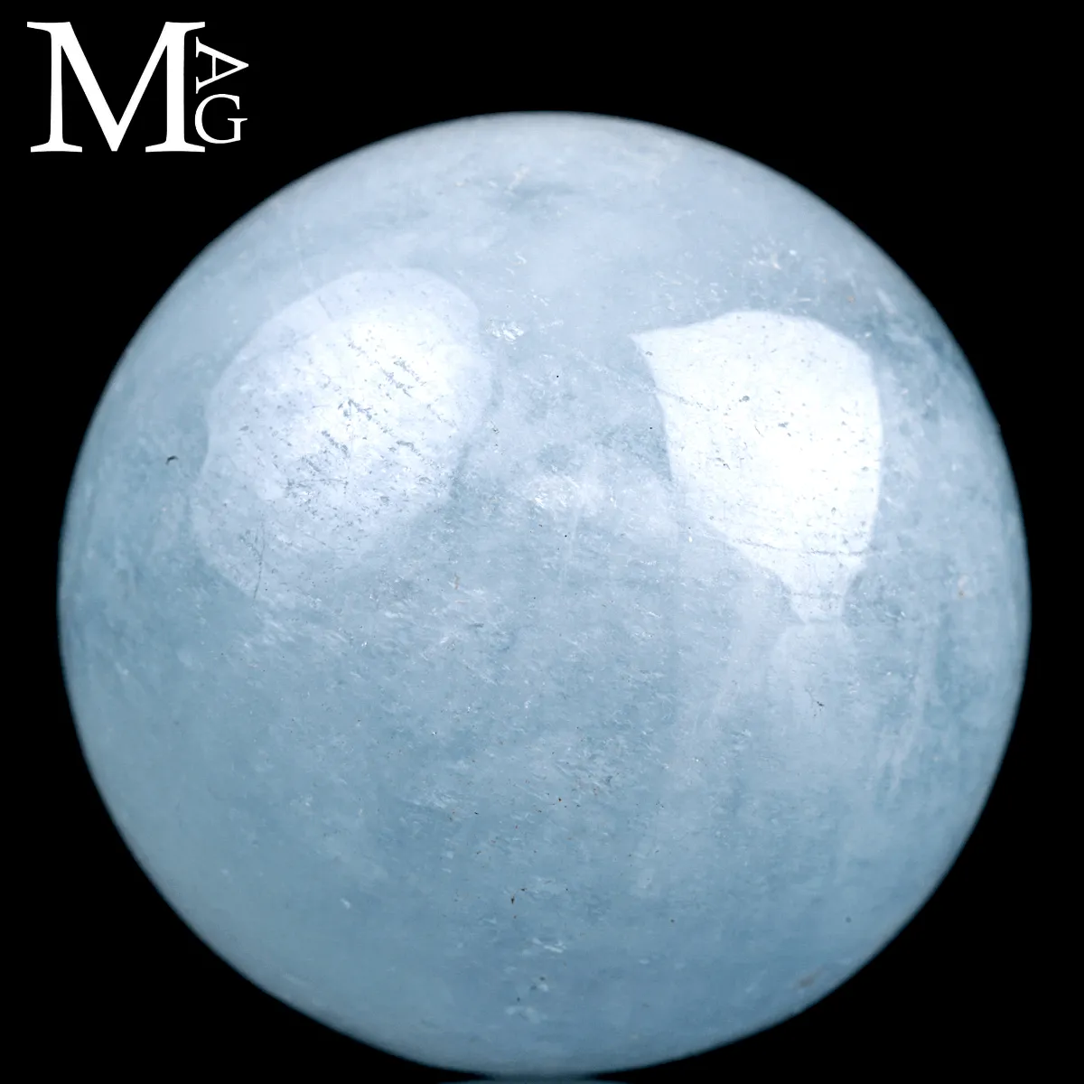 Sfera in Cristallo di berillo – Acquamarina.